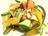 Salad with Ribbons of Zucchini and Carrots