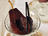 Poires pochées au vin rouge