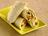 Wraps de poulet sauce curry