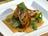 Rabbit Pastries with Seasoned Tomato and Apricot Compote