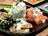 Mini Oat Flapjacks, Smoked Salmon and Fromage Blanc
