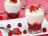 Mousse de yaourt et fruits rouges