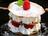Raspberry Mille-Feuille with Strawberry Rhubarb Coulis