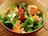Greek Salad with Salmon