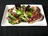 Duck Prosciutto and Peach Salad