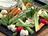 Crispy Vegetable Basket with Tahini White Sauce