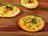 Mini Pizzas with Girolles, Chives and Ricotta