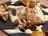 Roasted Monkfish with Mushrooms and Bourride Apricot Sauce