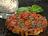 Upside Down Cherry Tomato Tart and Frozen Mustard Whipped Cream 