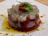 Sea Bream Tartare and Vanilla Flavored Beets