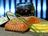 Pineapple and Sesame Seed Salmon Steak