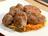 Fried Lamb Sweetbreads with Julienne Celery and Carrots with Caraway Seeds