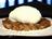 Poached Eggs with Zucchini and Tomato Chutney and Caramelized Ginger Emulsion