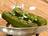 Pea Cromesqui and Pine Nut Soup
