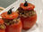 Tomatoes Stuffed with Confit Lamb Shoulder