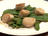 Scallops with Sugar Snap Peas and Green Apple Juice 