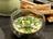 Iced Cream of Asparagus with Poached Egg