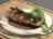 Breaded Skate Wing with Hazelnuts, Broccoli Purée and a Tandoori Cream Reduction