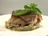 Roasted Cod Fillet with Iberian Bacon and Mashed Potatoes with Basil