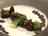 Morels Stuffed with Pak Choi Cabbage and Iberian Ham