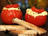 Tomatoes Stuffed with Vegetables and Fresh Goat Cheese