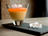 Mango Panna Cotta with Papaya Coulis and Coconut Shavings
