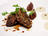 Wild Duck with Spicy Caramel, Ginger and Date Purée and Turnip