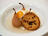 Poached Pears with Rosemary and Speculoos Ice Cream
