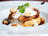 Porcini Flan, Duck Breast Tenders and a Bacon Emulsion