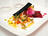 Ginger and Lime Marinated Scallops, Chioggia Beet and Daikon