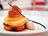 French Toast with Roasted Apples and Pear and Caramel Ice Cream