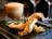 Crabmeat Cream and Crispy Cod Rolls with Basil