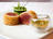 Salt and Pepper Crusted Tuna Rolls with Sesame, Cilantro, and Honey Sauce