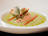 Cream of Pea Soup with Herbed Salmon Rillettes