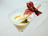 Cream of White Asparagus Soup, Poached Egg and Bündnerfleisch
