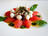 Layered Tomato Confit with Basil and Pesto