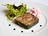 Terrine de poireaux et queue de boeuf, chantilly de betterave