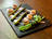 Scallops with an Asparagus Duo