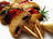 Brochettes de champignons et chorizo
