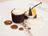 Chocolate Fondant with Citrus and Passion Fruit Coulis