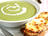 Broccoli Velouté with Goat Cheese Croutons