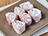 Roulés de jambon au chèvre frais et ciboulette
