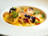 Crayfish Gratin with Mango Zabaglione