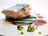 Steamed Meagre with Swiss Chard and Wasabi Mayonnaise