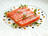 Marinated Gravlax with Passion Fruit, Cocoa Sauce and Arugula