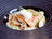 Roasted Sea Bass with Herb and Mushroom Risotto and Champagne Mousse
