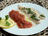 Raw Sea Bass with Tomato Coulis