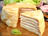 Crêpe Cake with Ham
