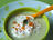 Fennel Soup with Trout Roe Whipped Cream