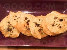 Tuiles au poivre